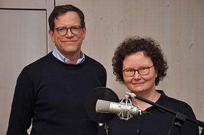 Dr. Andrea Boguschewski und Prof. Peter Radke